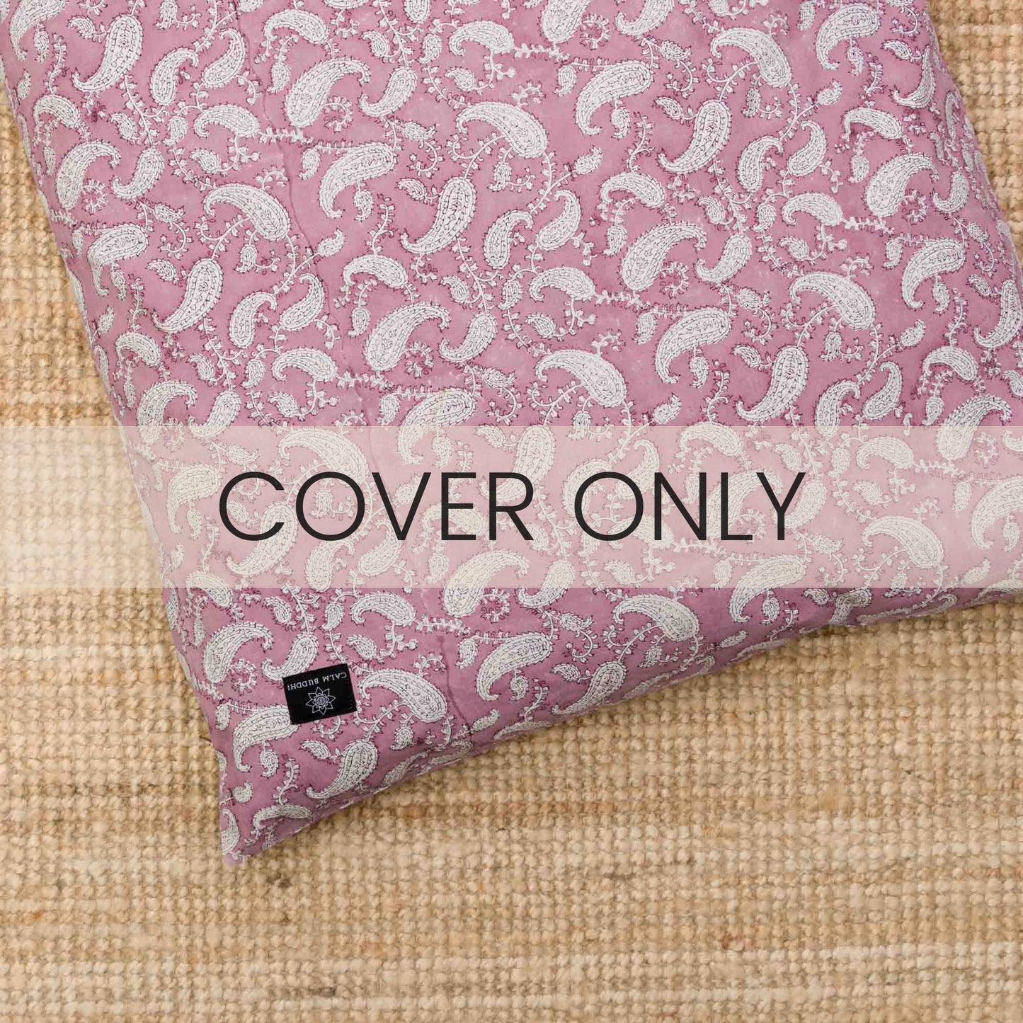 Indi Rose Paisley Yoga Nidra and Meditation Futon Block Printed, Futons, Indi Rose -xo