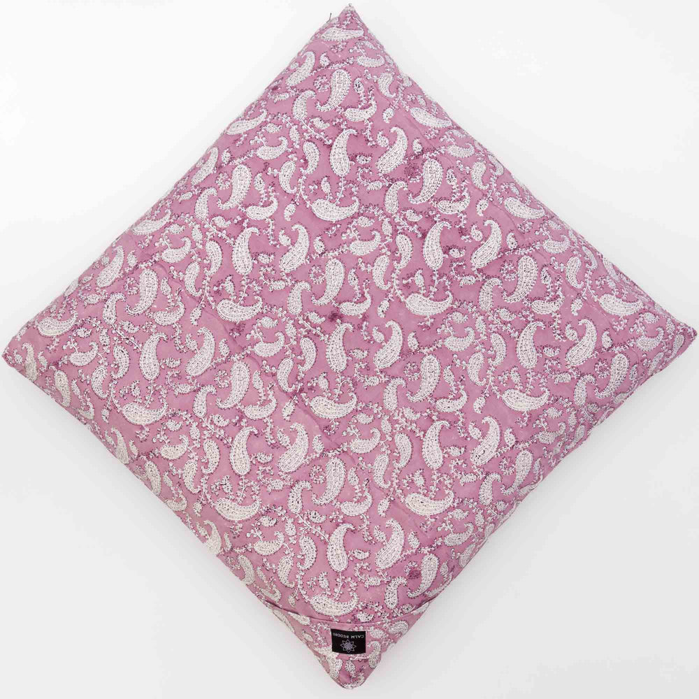 
                  
                    Indi Rose Paisley Zabuton Meditation Cushion Block Printed, Indi Rose, karna, Zabutons -xo
                  
                