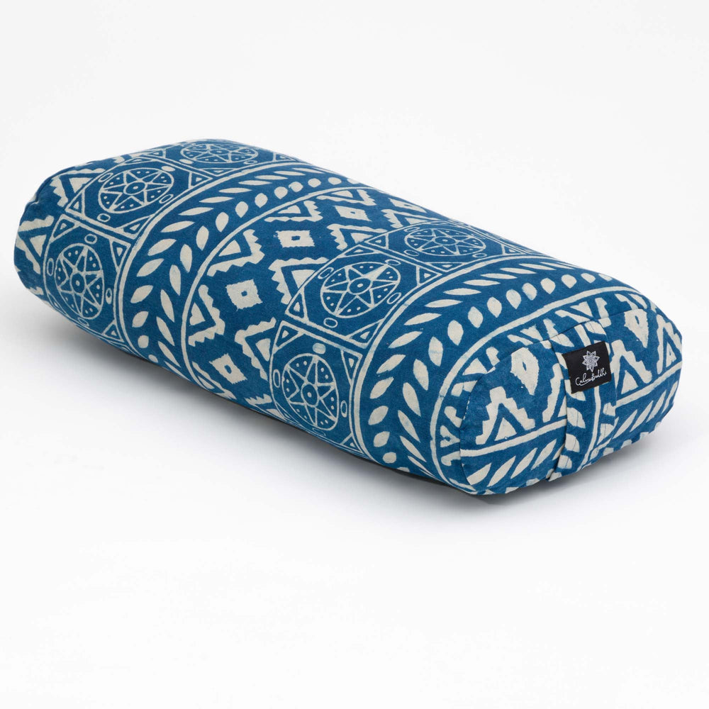 
                  
                    Indigo Dreams ~ Rustic Oval Yoga Bolster
                  
                