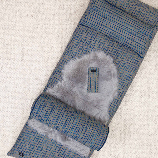 Yoga Nidra and Meditation Futon Bundle - Indigo Mist