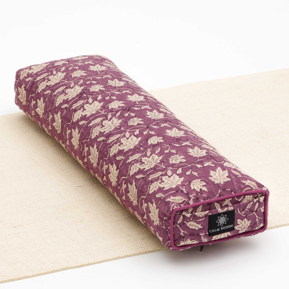 Maple Wood Prana Yoga Bolster