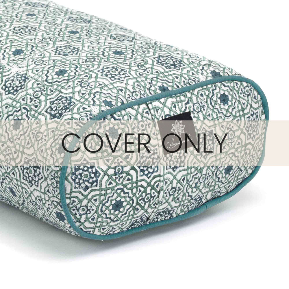 Moroccan Dreams Oval Yoga Bolster COVER ONLY