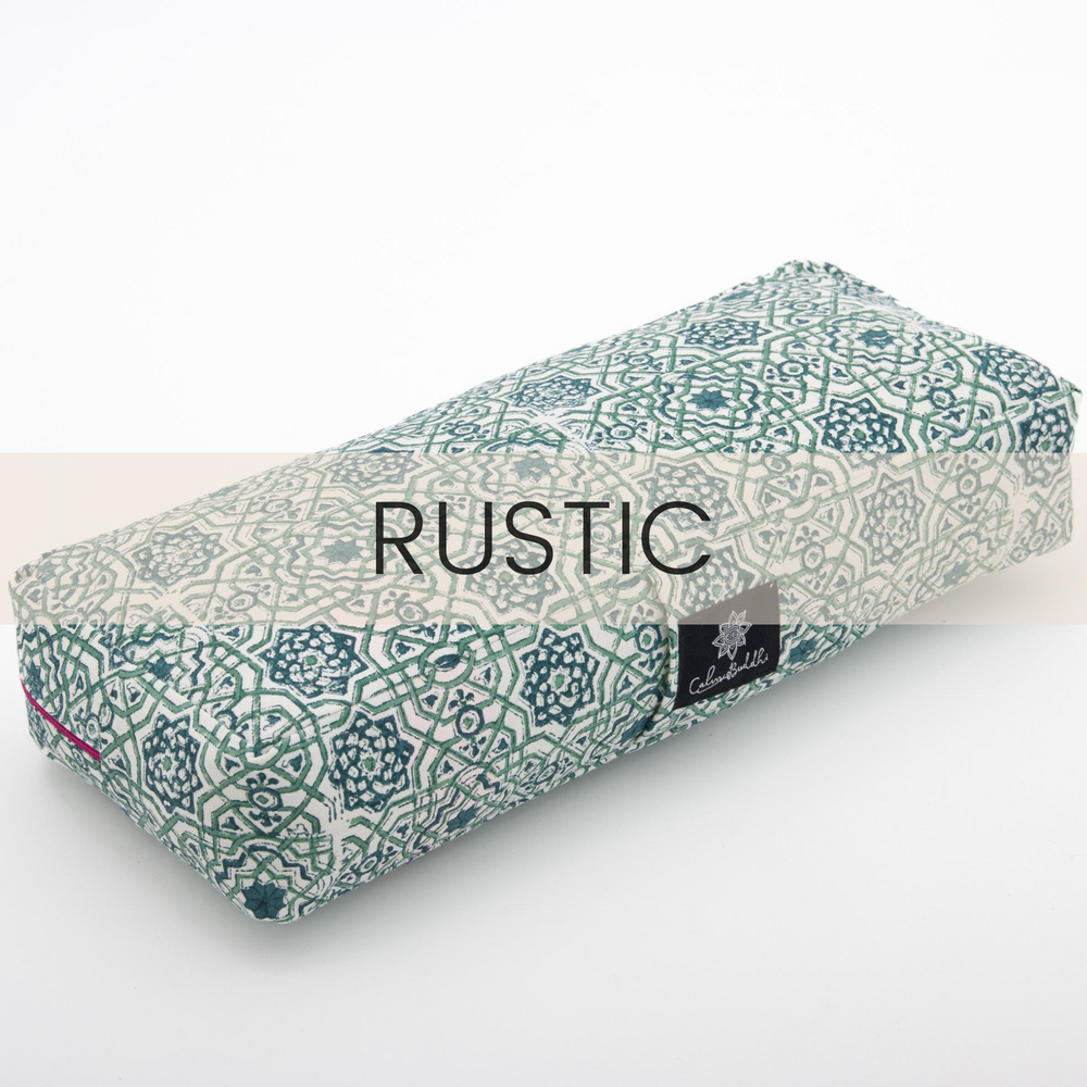 
                  
                    Moroccan Dreams - Rustic Travel Yoga Bolster
                  
                
