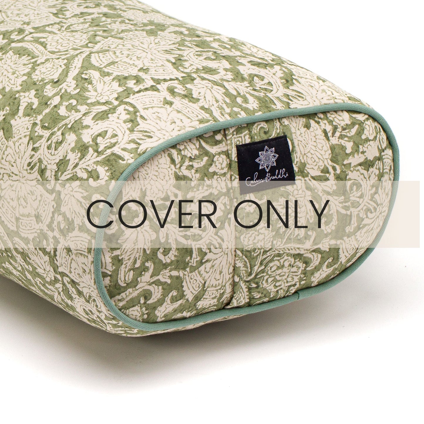 New Gaia Oval Yoga Bolster-Block Printed, Oval Bolsters-xo