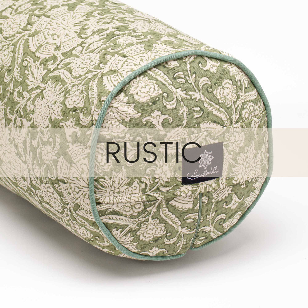 
                  
                    New Gaia - Rustic Round Yoga Bolster
                  
                