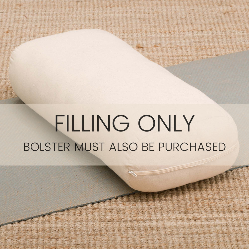 Oval Yoga Bolster Filling - Additional charge for Cotton