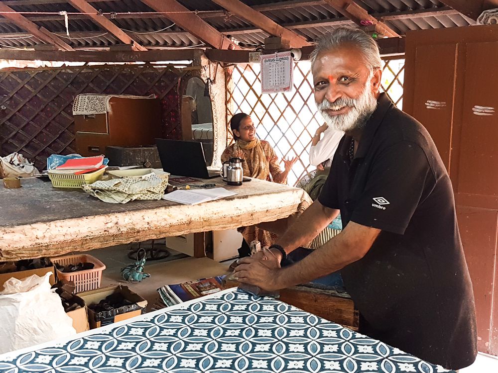 the incredible Indian artisans behind our online yoga store