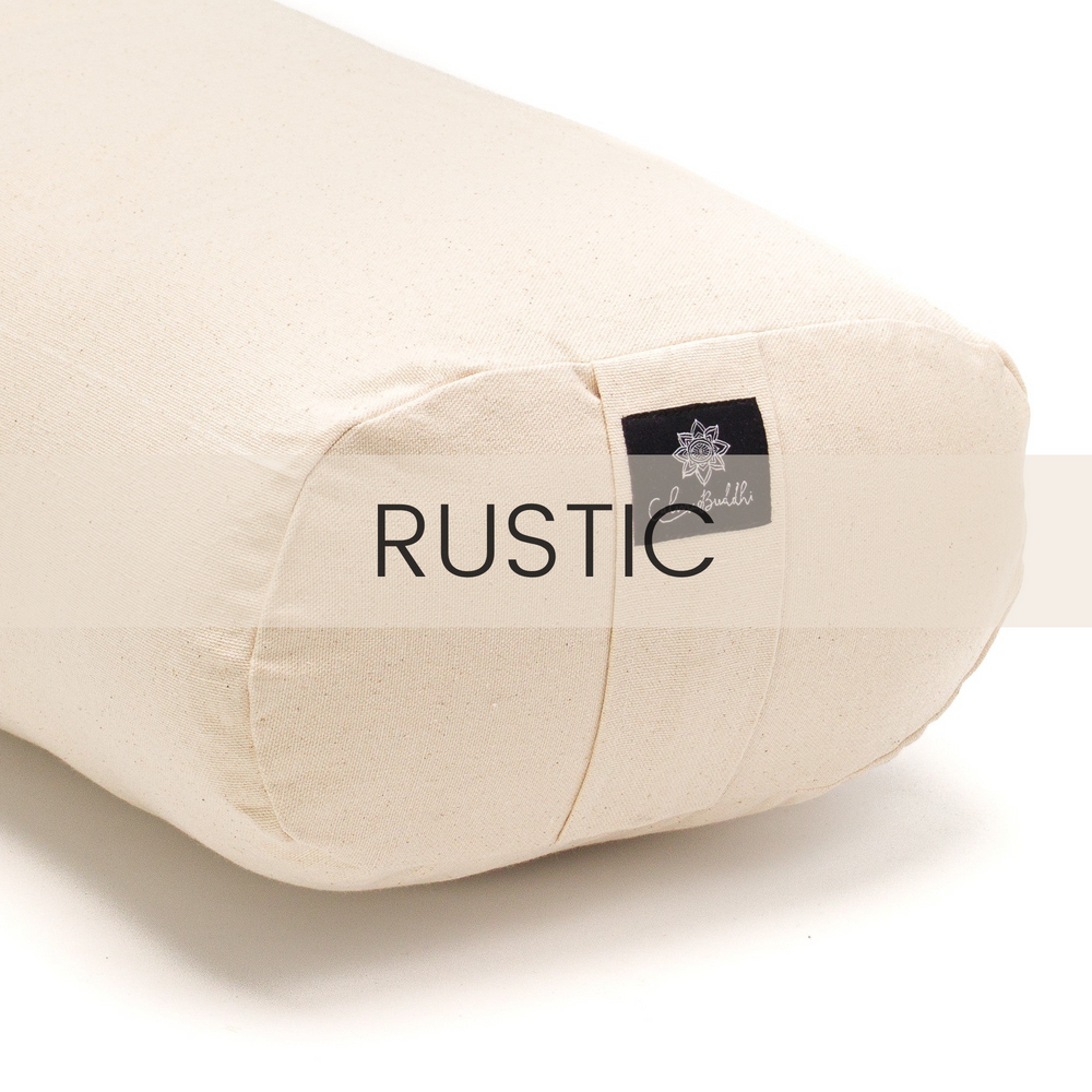 Purity - Rustic Oval Yoga Bolster