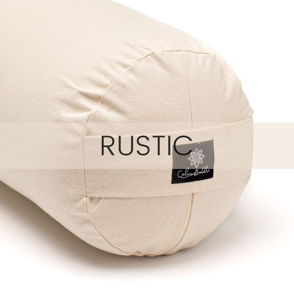 Purity - Rustic Round Yoga Bolster