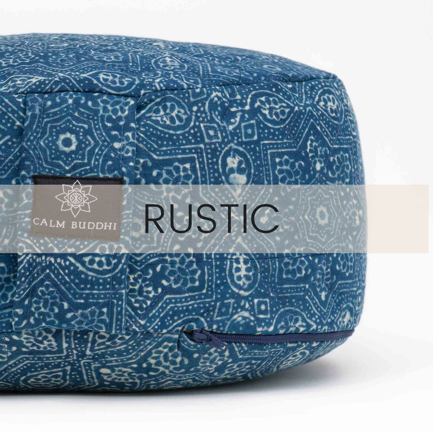 
                  
                    Rondo Mod Meditation Cushion ~ Rustic Indigo Star (Water)
                  
                