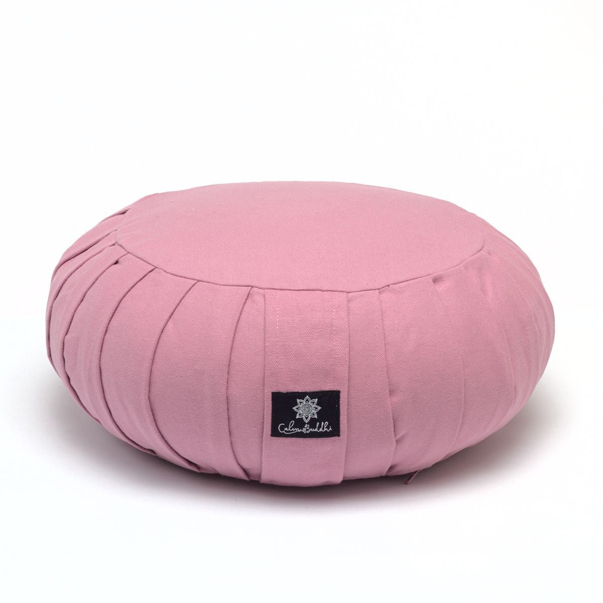 Round Meditation Cushion - Blush-Meditation Cushion-Classic, Zafus-