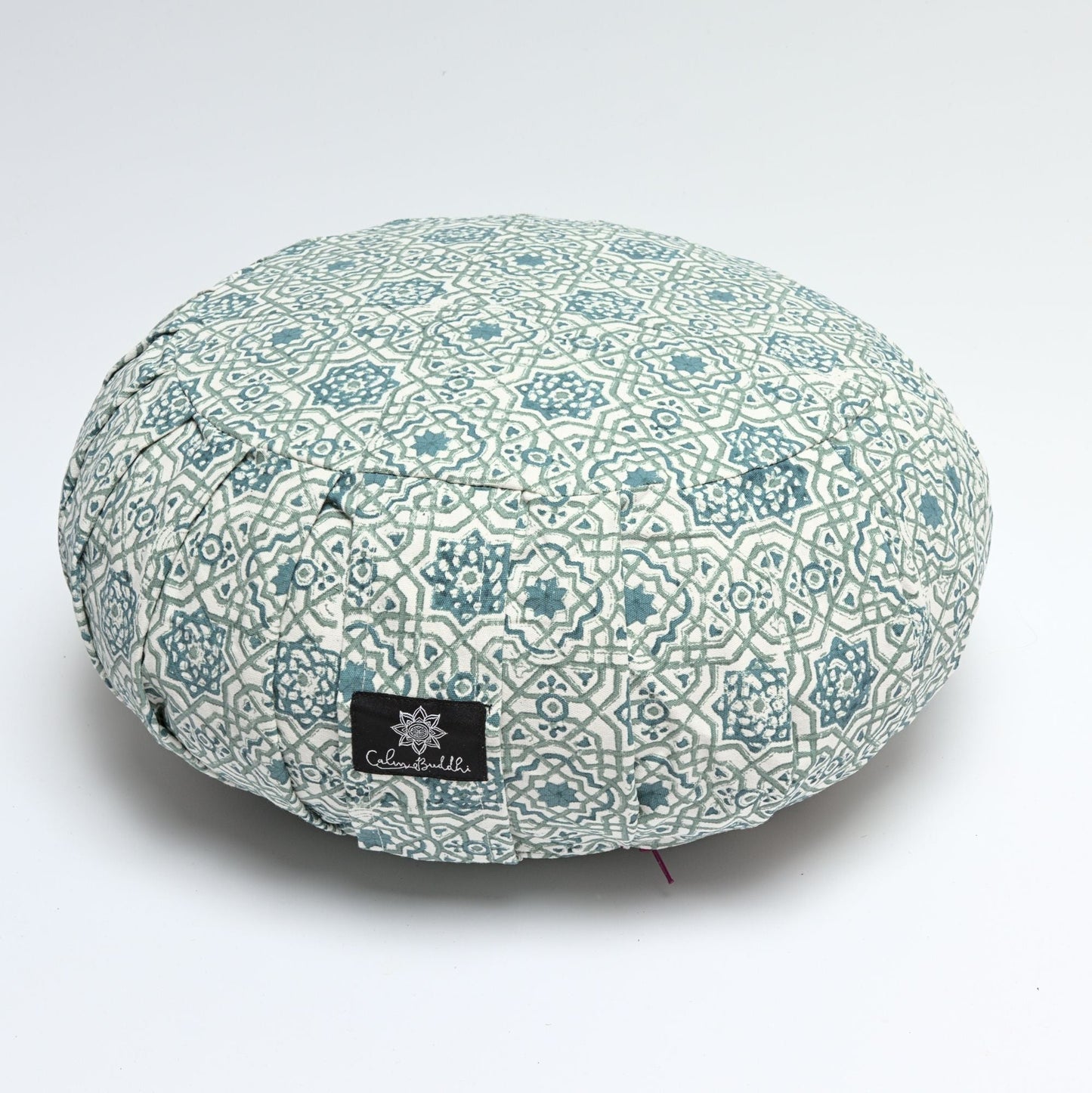 
                  
                    Round Meditation Cushion ~ Moroccan Dreams-Meditation Cushion-Block Printed, Zafus-
                  
                
