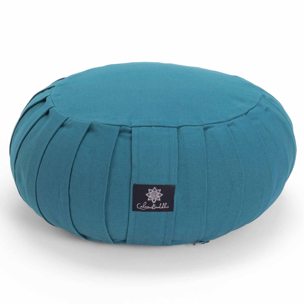 
                  
                    Round meditation cushion - teal COVER ONLY
                  
                