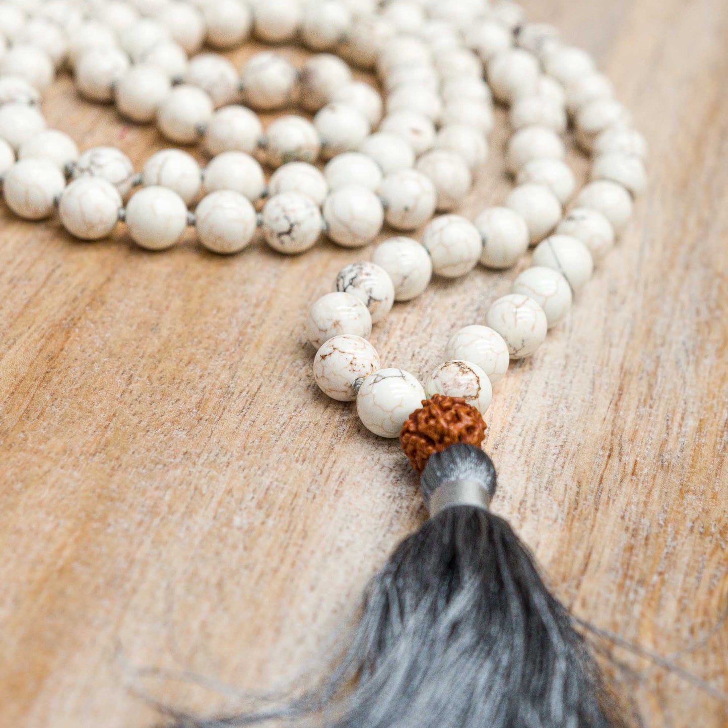 Soothing Howlite Mala -xo