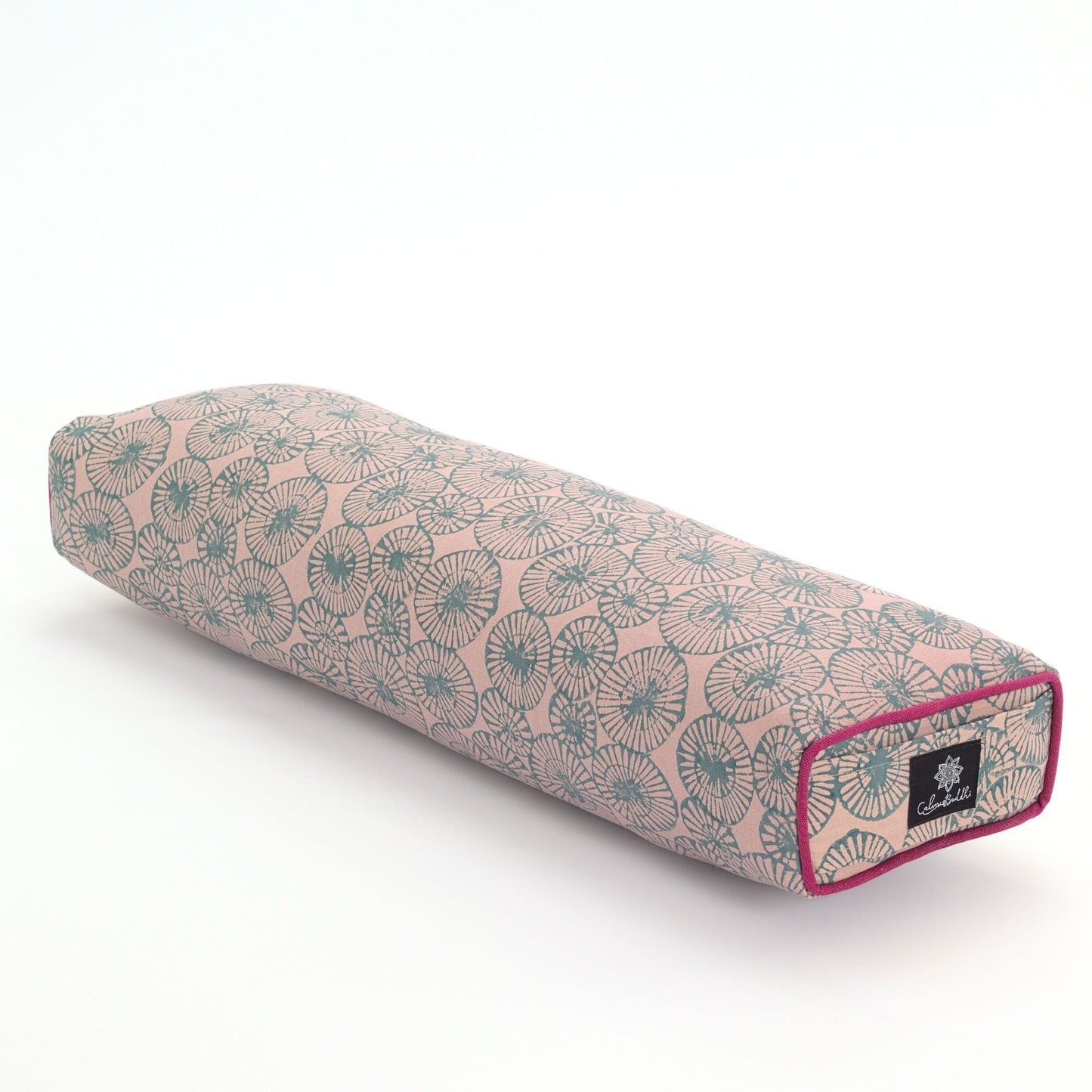 
                  
                    Teal Chakra Pranayama Yoga Bolster-Yoga Bolster-Block Printed, Prana Bolsters-
                  
                