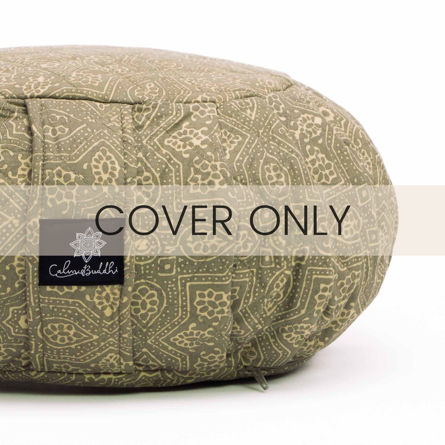 Wind Star - Round Meditation Cushion Zafu Block Printed, Zafus -xo