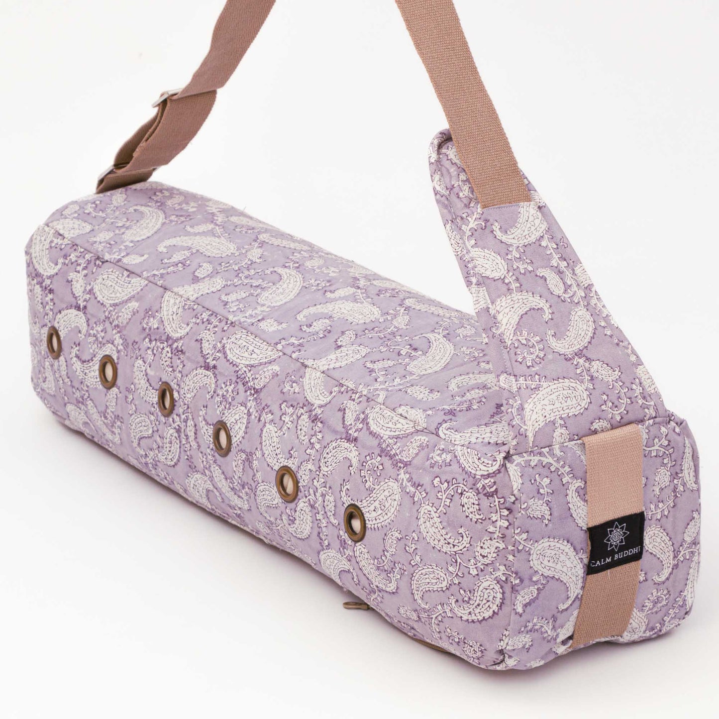 Yoga Mat Bag Sling - Black/Lavender - 1 Item