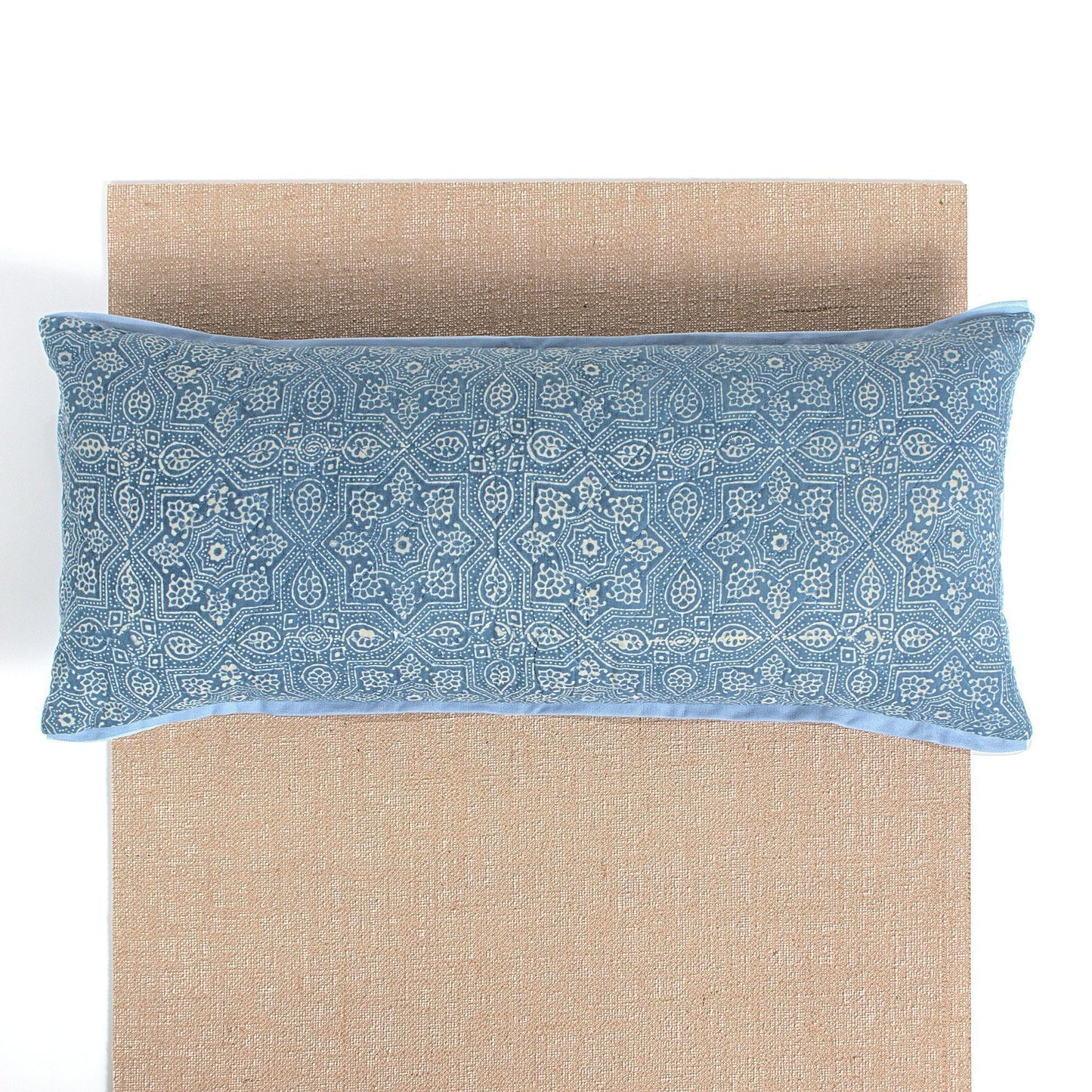 
                  
                    Arjakh Indigo Star - Yoga Pillow-Block Printed, Yoga Pillows-xo
                  
                