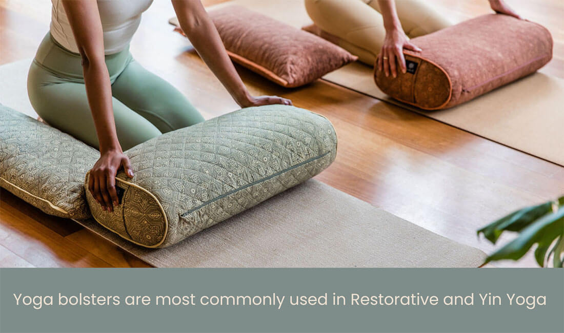 photo snippet yoga bolster