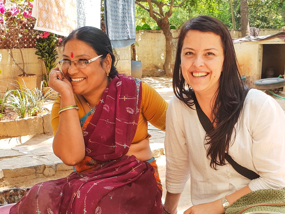 the traditional Indian artisans behind our online yoga store