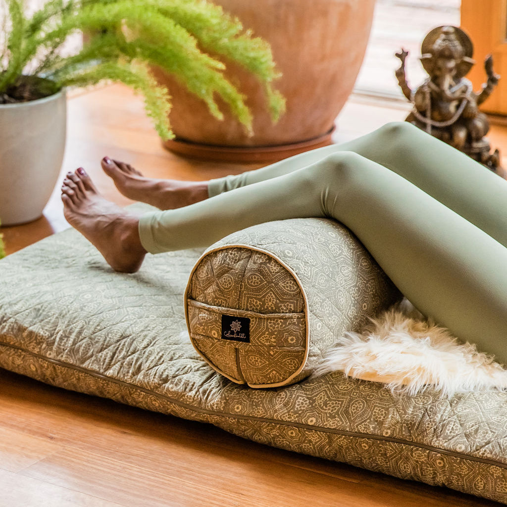 round yoga bolsters