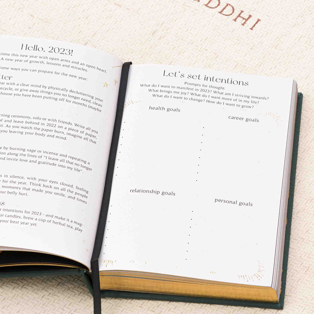 
                  
                    2023 YEAR OF GROWTH BOOK Gifts, Meditation Accessories, Yoga Accessories -xo
                  
                