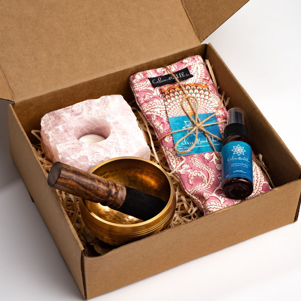 Calm Buddhi Yoga Gift Box-Gift Packs, Meditation Accessories-xo