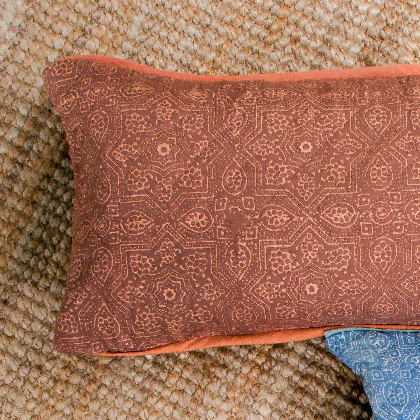 
                  
                    Earth Star - Yoga Pillow Block Printed, Yoga Pillows -xo
                  
                