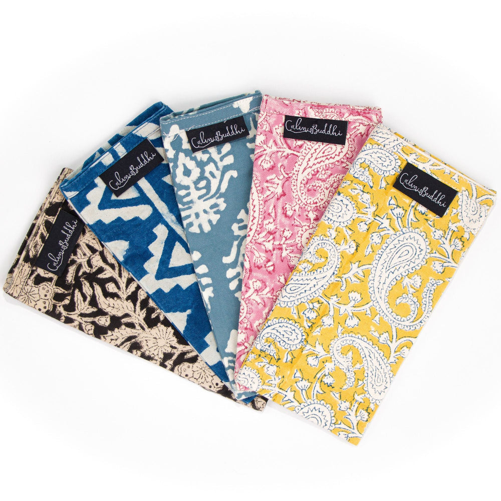Eye Pillow Bundle - Unscented Block Printed, Gift Packs, Gifts, Last Chance! -xo