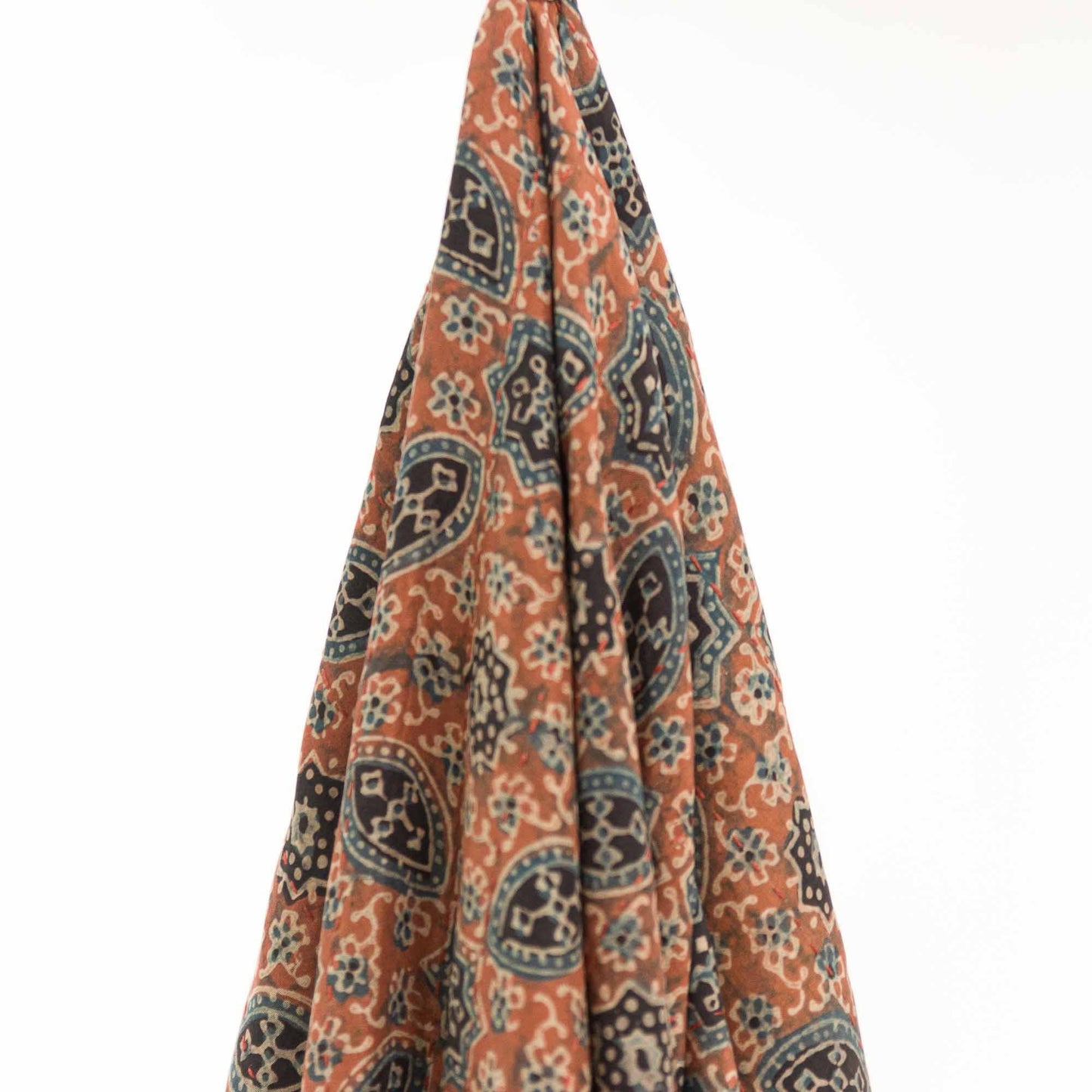 
                  
                    Indigo Bhujodi ~ Wool-silk natural dye shawl Gifts, Scarves -xo
                  
                