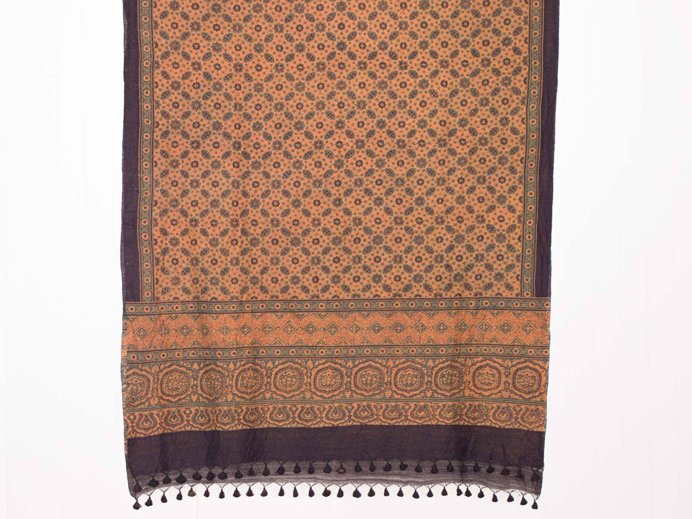 Maharaja ~ Woven wool-silk natural dye shawl Gifts, Scarves -xo