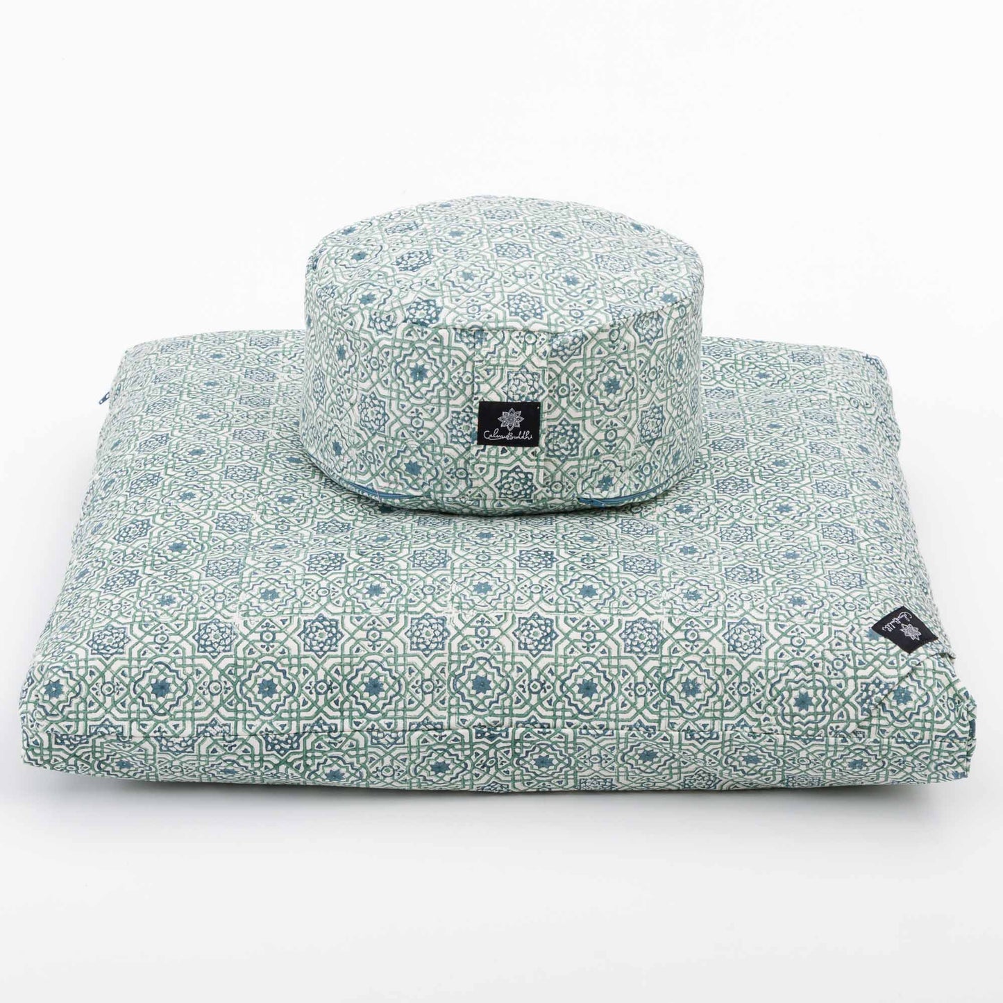 Moroccan Dreams - Meditation comfort bundle Block Printed, karna, zafuzab-set -xo