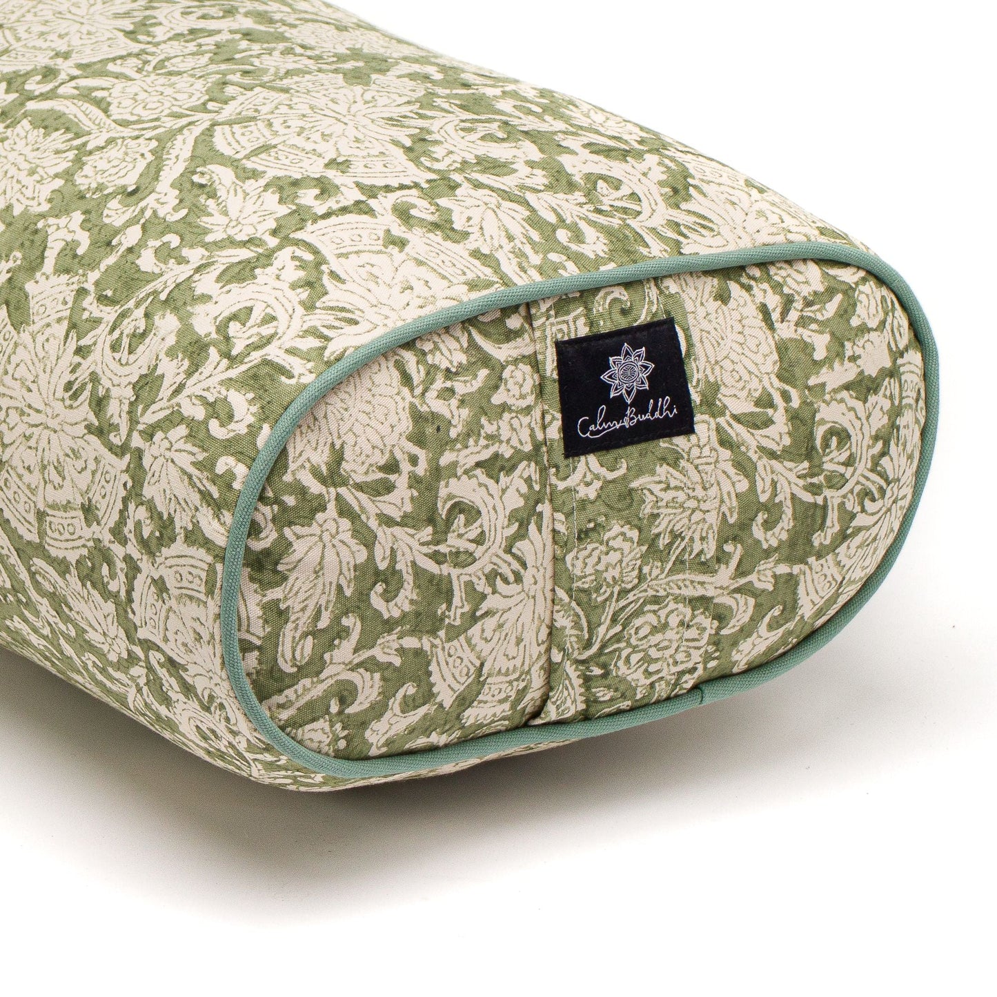 New Gaia Oval Yoga Bolster-Block Printed, Oval Bolsters-xo