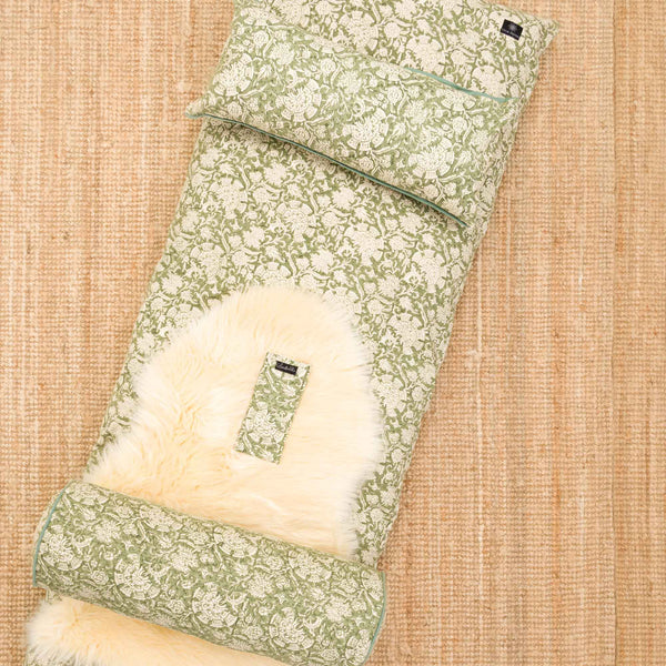 New Gaia - Yoga Nidra and Meditation Comfort Bundle Block Printed, futonbundle, karna -xo