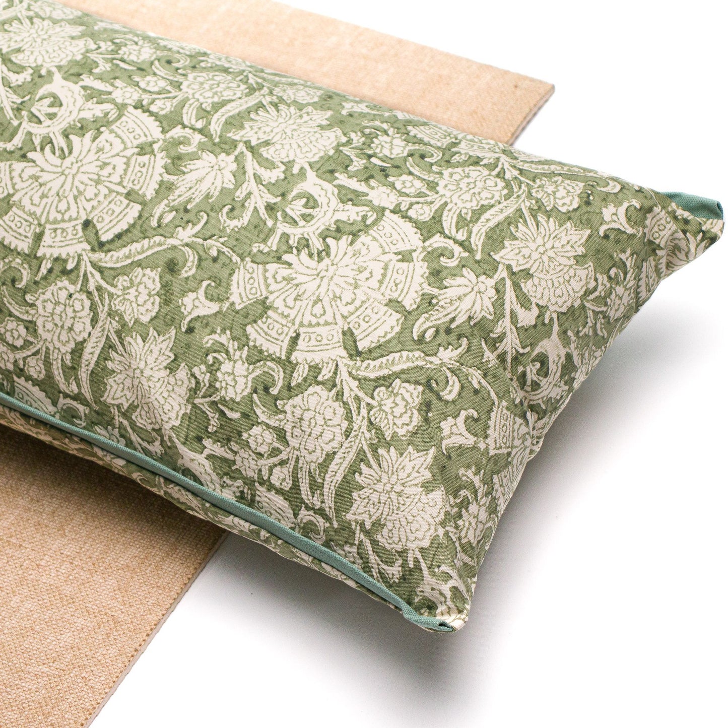 New Gaia Yoga Pillow-Block Printed, Yoga Pillows-xo