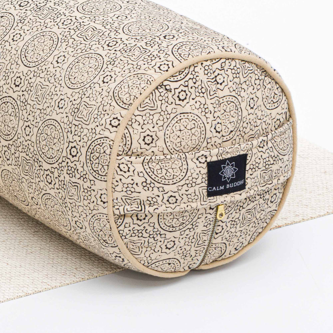 DoYourYoga Rond Kussen voor Yoga en Meditatie met Biologisch Boekweit Vannure (KBA), 68 cm x 22 cm, Wasbare Hoes van Katoen & Polyester, Zitting, Zafu voor Yin, Stijl 11 DoYourYoga Rond Kussen voor Yoga en Meditatie met Biologisch Boekweit Vannure (KBA), 68 cm x 22 cm, Wasbare Hoes van Katoen & Polyester, Zitting, Zafu voor Yin, Stijl 11