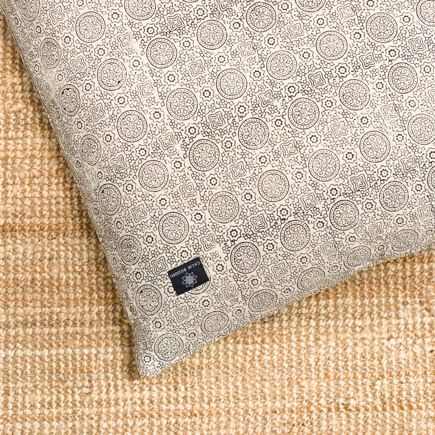 Pure Riyal - Yoga Nidra and Meditation Futon Block Printed, Futons, Pure Riyal -xo