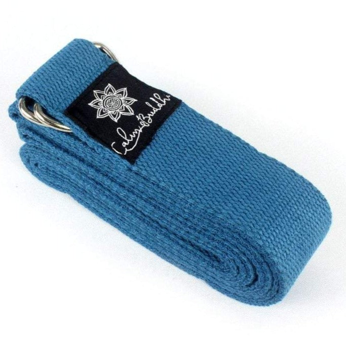 Yoga strap - d ring-Yoga Accessories-Yoga Straps-Teal-