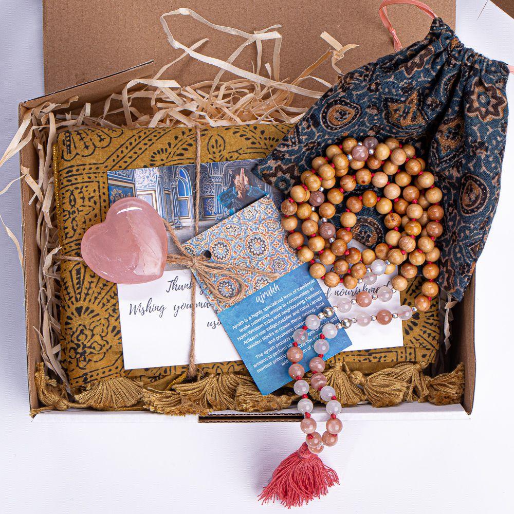 Buddhi Love Scarf Gift Box-Gift Packs, Meditation Accessories-xo