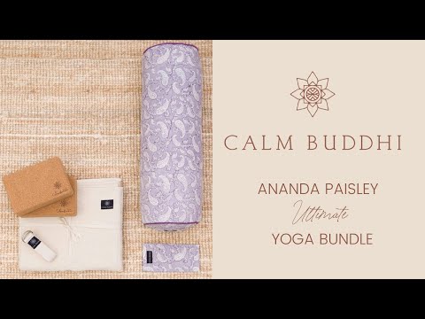 
                  
                    Load and play video in Gallery viewer, Ananda Paisley Luxury Yoga Bundle
                  
                