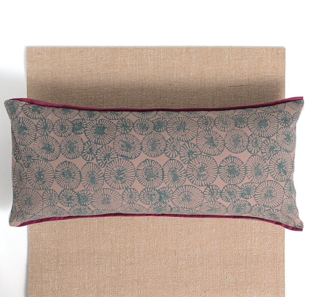 
                  
                    Teal Chakra Yoga Pillow-Block Printed, Yoga Pillows-xo
                  
                